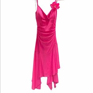 Halter top, pink dress, size medium